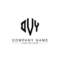 DVY letter logo design with polygon shape. DVY polygon and cube shape logo design. DVY hexagon vector logo template white and black colors. DVY monogram, business and real estate logo.