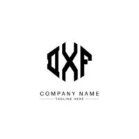 DXF letter logo design with polygon shape. DXF polygon and cube shape logo design. DXF hexagon vector logo template white and black colors. DXF monogram, business and real estate logo.