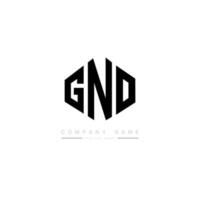 GNO letter logo design with polygon shape. GNO polygon and cube shape logo design. GNO hexagon vector logo template white and black colors. GNO monogram, business and real estate logo.