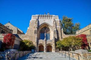 New Haven city downtown skyline cityscape of Connecticut, USA photo