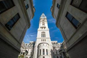 vista del ayuntamiento de filadelfia foto