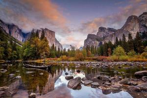 paisaje del parque nacional de yosemite en estados unidos, au, foto