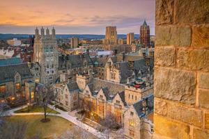 New Haven City Downtown Skyline Paisaje urbano de Connecticut, Estados Unidos foto