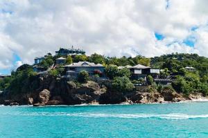 at the coastline of Antigua photo