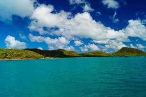 at the coastline of Antigua photo