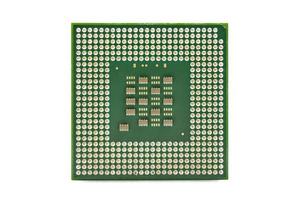 CPU, central processor unit, isolated photo