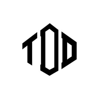 TDD letter logo design with polygon shape. TDD polygon and cube shape logo design. TDD hexagon vector logo template white and black colors. TDD monogram, business and real estate logo.