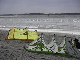 Spiekeroog island in germany photo