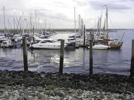 the island Spiekeroog in the north sea photo