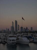 abu dhabi en los emiratos árabes unidos foto