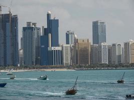 abu dhabi en los emiratos árabes unidos foto