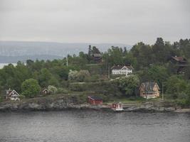 the city of Oslo in norway photo