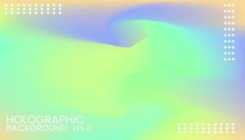 holographic abstract background vector