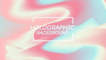 holographic abstract background vector