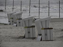 wangerooge island in the north sea photo