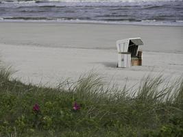 wangerooge island in the north sea photo