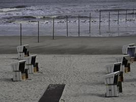 wangerooge island in the north sea photo