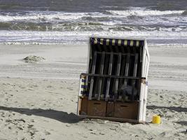 wangerooge island in the north sea photo