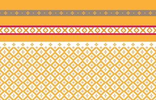 Abstract geometric and tribal patterns, usage design local fabric patterns, Design inspired by indigenous tribes. geometric Vector illustration