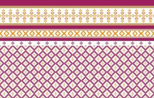 Abstract geometric and tribal patterns, usage design local fabric patterns, Design inspired by indigenous tribes. geometric Vector illustration