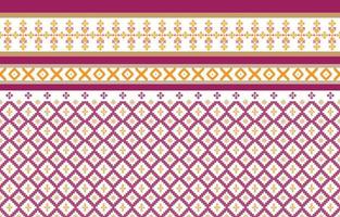 Abstract geometric and tribal patterns, usage design local fabric patterns, Design inspired by indigenous tribes. geometric Vector illustration