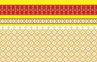 Abstract geometric and tribal patterns, usage design local fabric patterns, Design inspired by indigenous tribes. geometric Vector illustration