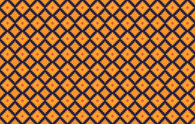 Abstract geometric and tribal patterns, usage design local fabric patterns, Design inspired by indigenous tribes. geometric Vector illustration