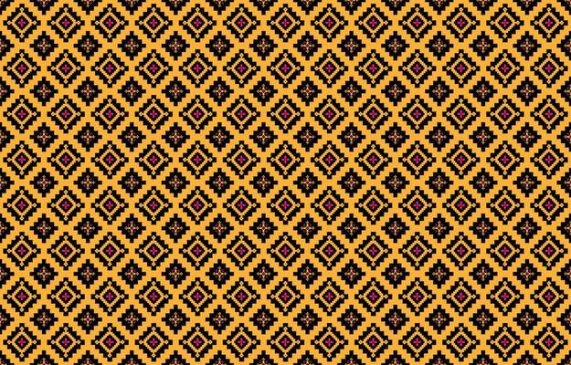 Abstract geometric and tribal patterns, usage design local fabric patterns, Design inspired by indigenous tribes. geometric Vector illustration