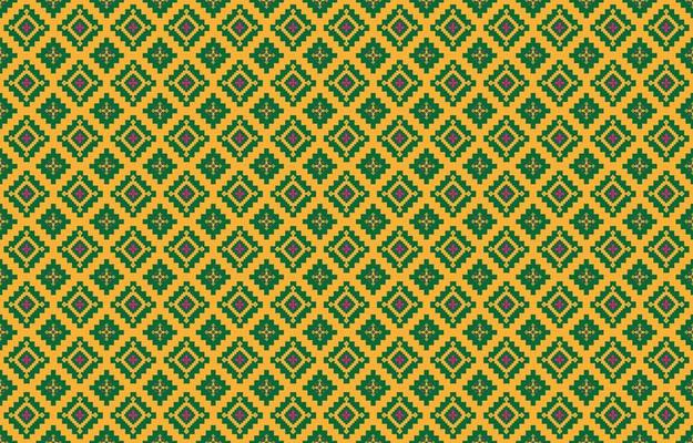 Abstract geometric and tribal patterns, usage design local fabric patterns, Design inspired by indigenous tribes. geometric Vector illustration