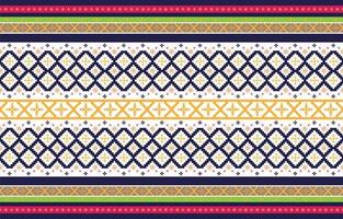 Abstract geometric and tribal patterns, usage design local fabric patterns, Design inspired by indigenous tribes. geometric Vector illustration