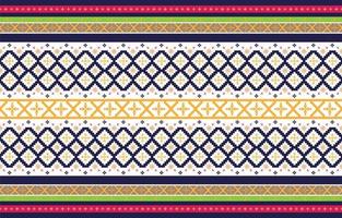 Abstract geometric and tribal patterns, usage design local fabric patterns, Design inspired by indigenous tribes. geometric Vector illustration