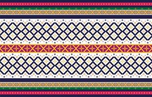 Abstract geometric and tribal patterns, usage design local fabric patterns, Design inspired by indigenous tribes. geometric Vector illustration