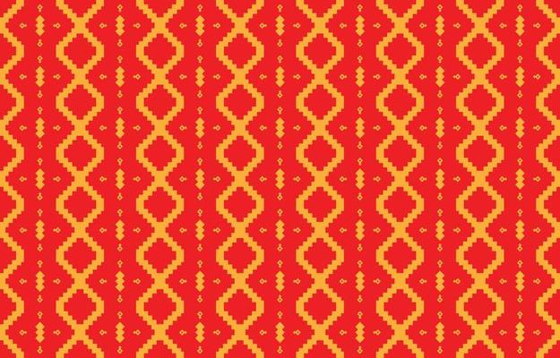 Abstract geometric and tribal patterns, usage design local fabric patterns, Design inspired by indigenous tribes. geometric Vector illustration