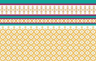 Abstract geometric and tribal patterns, usage design local fabric patterns, Design inspired by indigenous tribes. geometric Vector illustration