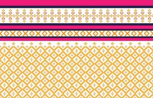 Abstract geometric and tribal patterns, usage design local fabric patterns, Design inspired by indigenous tribes. geometric Vector illustration