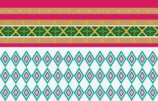 Abstract geometric and tribal patterns, usage design local fabric patterns, Design inspired by indigenous tribes. geometric Vector illustration