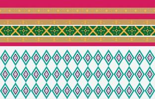 Abstract geometric and tribal patterns, usage design local fabric patterns, Design inspired by indigenous tribes. geometric Vector illustration