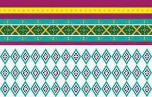 Abstract geometric and tribal patterns, usage design local fabric patterns, Design inspired by indigenous tribes. geometric Vector illustration