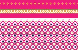 Abstract geometric and tribal patterns, usage design local fabric patterns, Design inspired by indigenous tribes. geometric Vector illustration