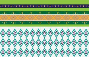 Abstract geometric and tribal patterns, usage design local fabric patterns, Design inspired by indigenous tribes. geometric Vector illustration