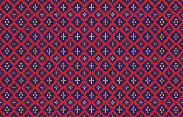 Abstract geometric and tribal patterns, usage design local fabric patterns, Design inspired by indigenous tribes. geometric Vector illustration