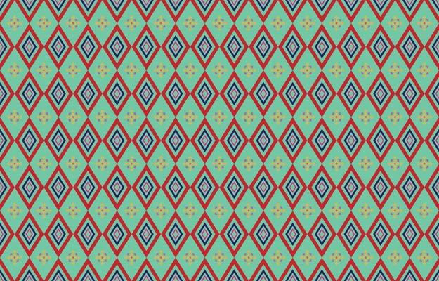 Abstract geometric and tribal patterns, usage design local fabric patterns, Design inspired by indigenous tribes. geometric Vector illustration