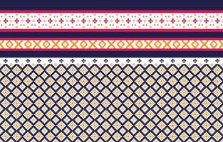 Abstract geometric and tribal patterns, usage design local fabric patterns, Design inspired by indigenous tribes. geometric Vector illustration