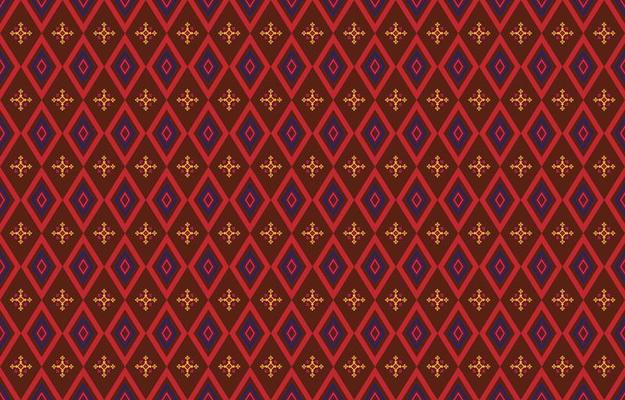 Abstract geometric and tribal patterns, usage design local fabric patterns, Design inspired by indigenous tribes. geometric Vector illustration