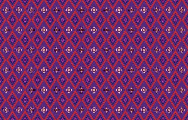 Abstract geometric and tribal patterns, usage design local fabric patterns, Design inspired by indigenous tribes. geometric Vector illustration