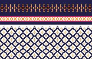 Abstract geometric and tribal patterns, usage design local fabric patterns, Design inspired by indigenous tribes. geometric Vector illustration