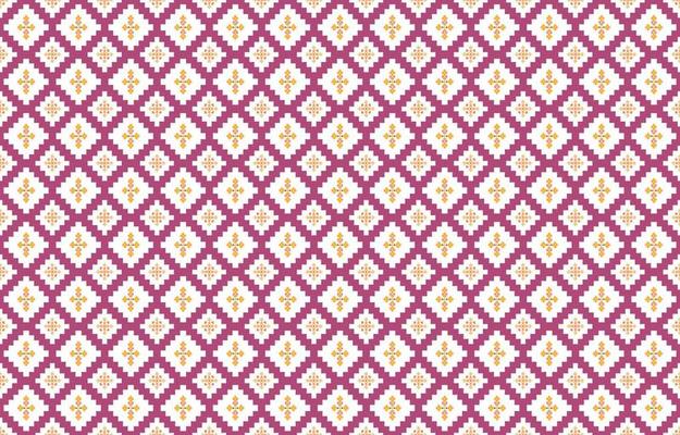 Abstract geometric and tribal patterns, usage design local fabric patterns, Design inspired by indigenous tribes. geometric Vector illustration