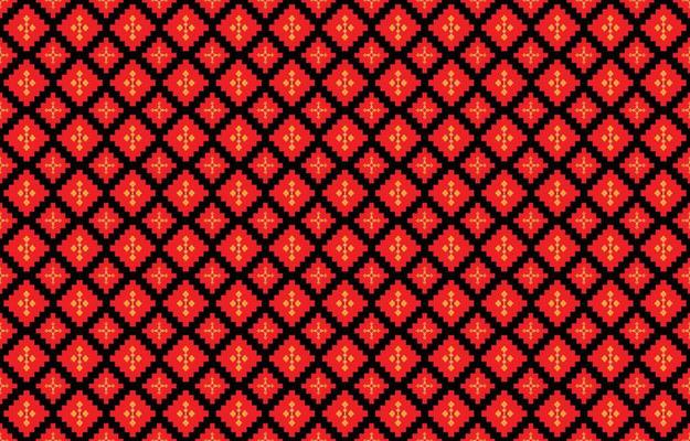 Abstract geometric and tribal patterns, usage design local fabric patterns, Design inspired by indigenous tribes. geometric Vector illustration