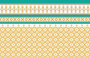 Abstract geometric and tribal patterns, usage design local fabric patterns, Design inspired by indigenous tribes. geometric Vector illustration