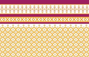 Abstract geometric and tribal patterns, usage design local fabric patterns, Design inspired by indigenous tribes. geometric Vector illustration